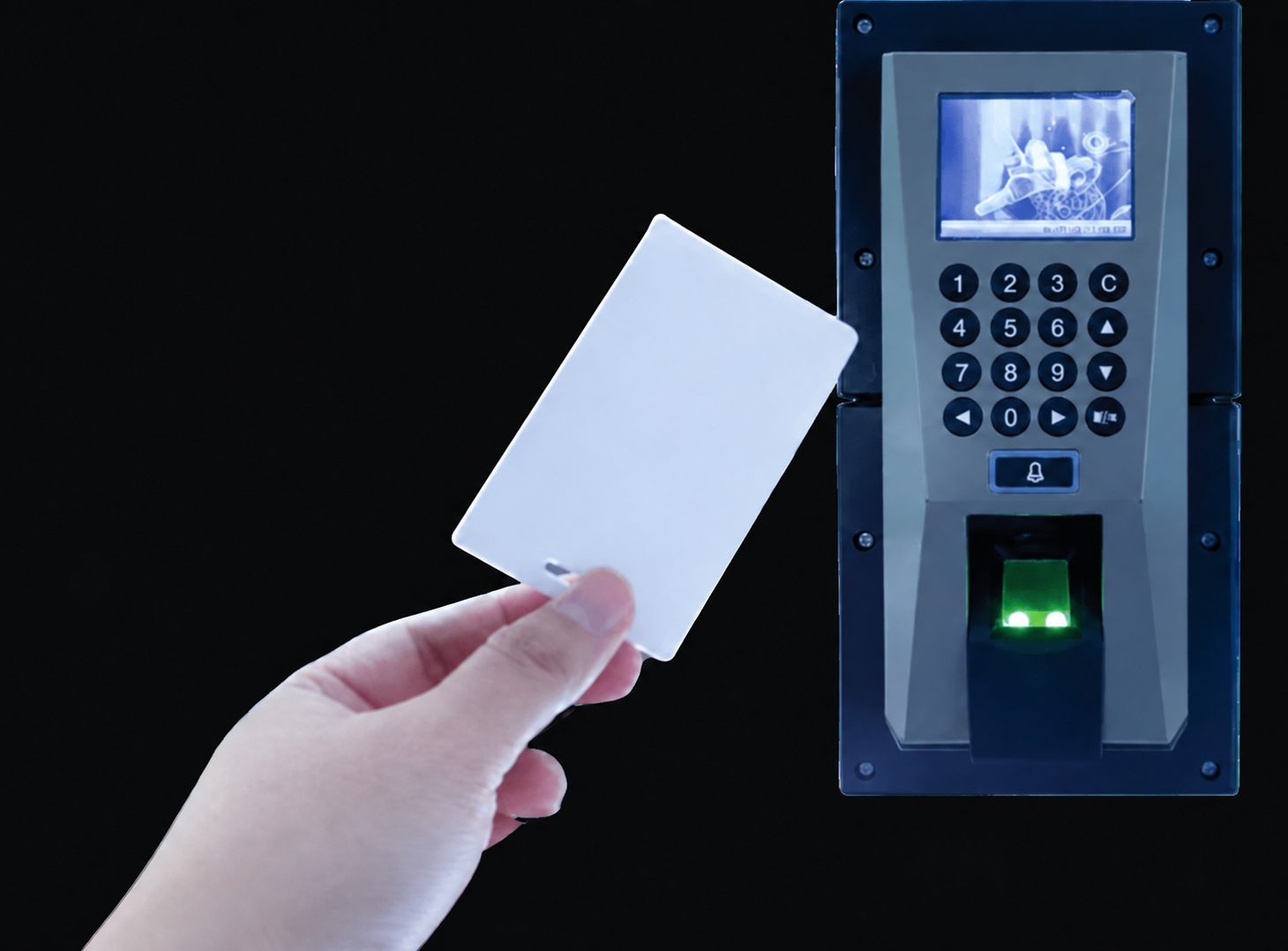 Kartica i terminal za evidenciju radnog vremena